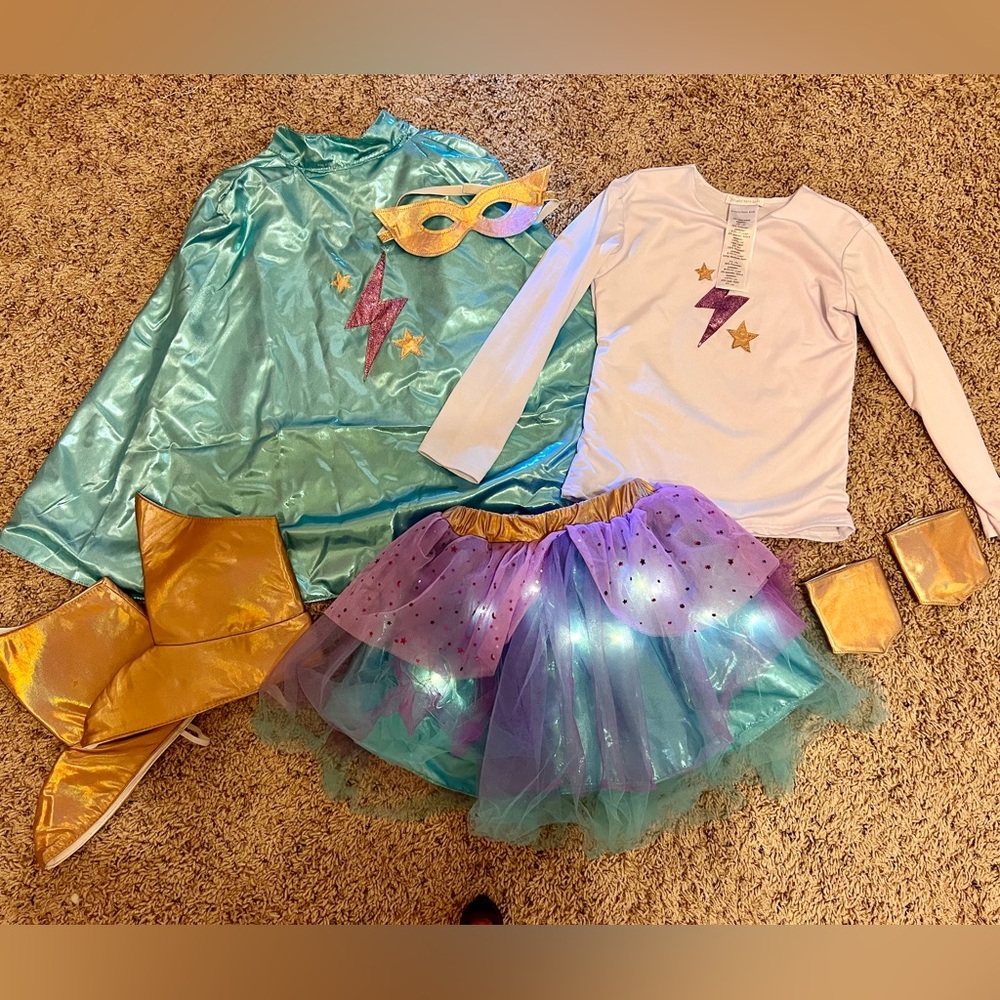 Pottery Barn Kids Light Up Super Hero costume
